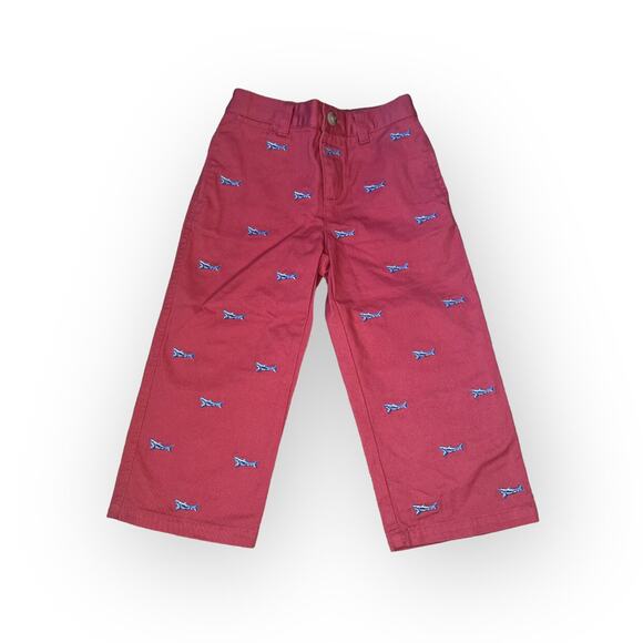 Classic Ralph Lauren Embroidered Shark Chinos - Picture 1 of 6